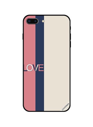 Protective Case Cover For Apple iPhone 7 Plus Off White/Pink/Blue - v1586940352/N36762439A_1