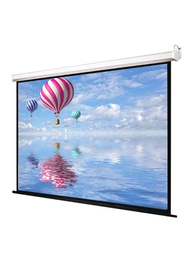 BenQ - Portable WVGA DLP 200 Lumens Projector With Projecting Screen GV1 Silver - Image 1