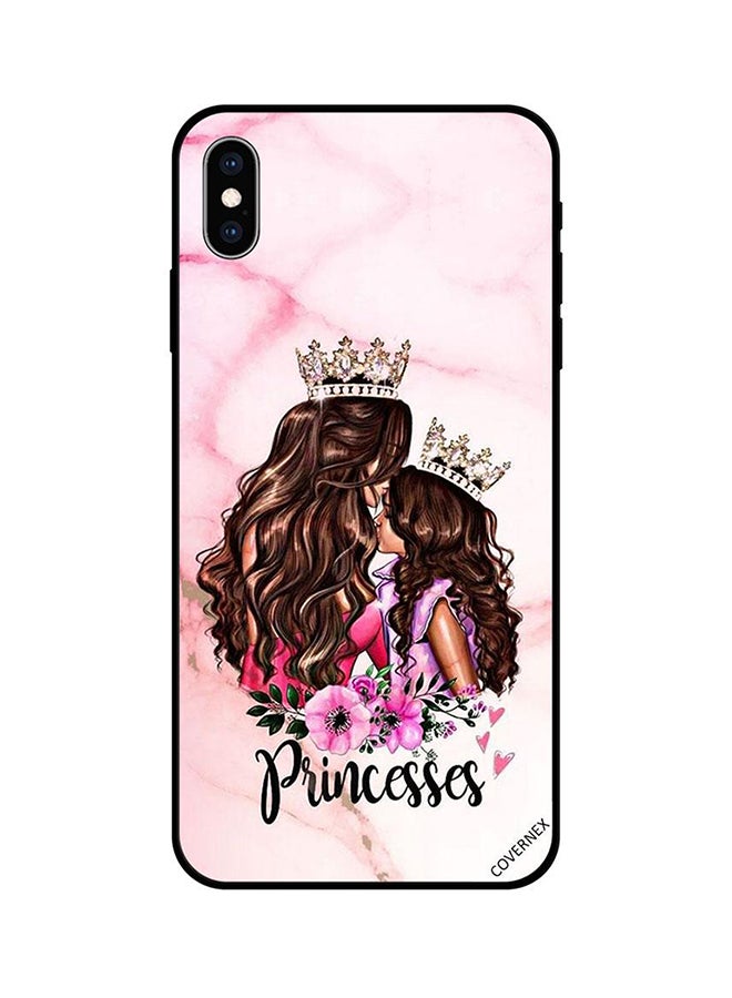 كوفرنيكس غطاء حماية واق لهاتف آيفون X وردي/بني/أبيض - Image 1