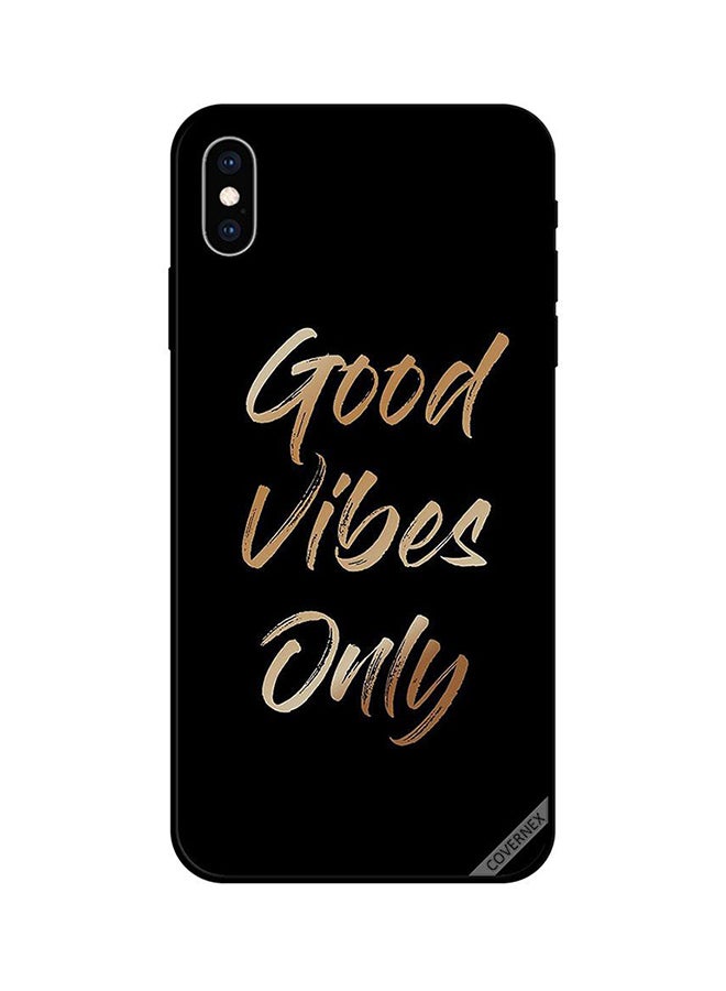 كوفرنيكس غطاء حماية واقٍ لهاتف آيفون XS أسود / بيج