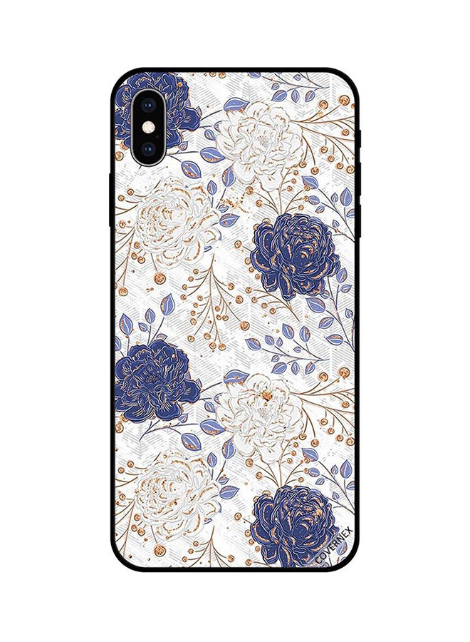 Covernex Protective Case Cover For iPhone X White/Blue/Gold