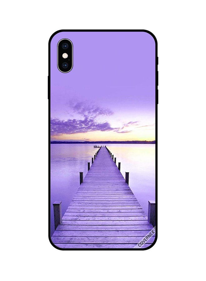 Covernex Apple iPhone X Protective Case Cover Printed Featuring Pathway To Sea DESIGN_1135 - Image 1