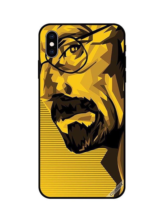 Covernex Apple iPhone X Protective Case Cover Printed Featuring Danger MAn Yellow DESIGN_0633 - Image 1