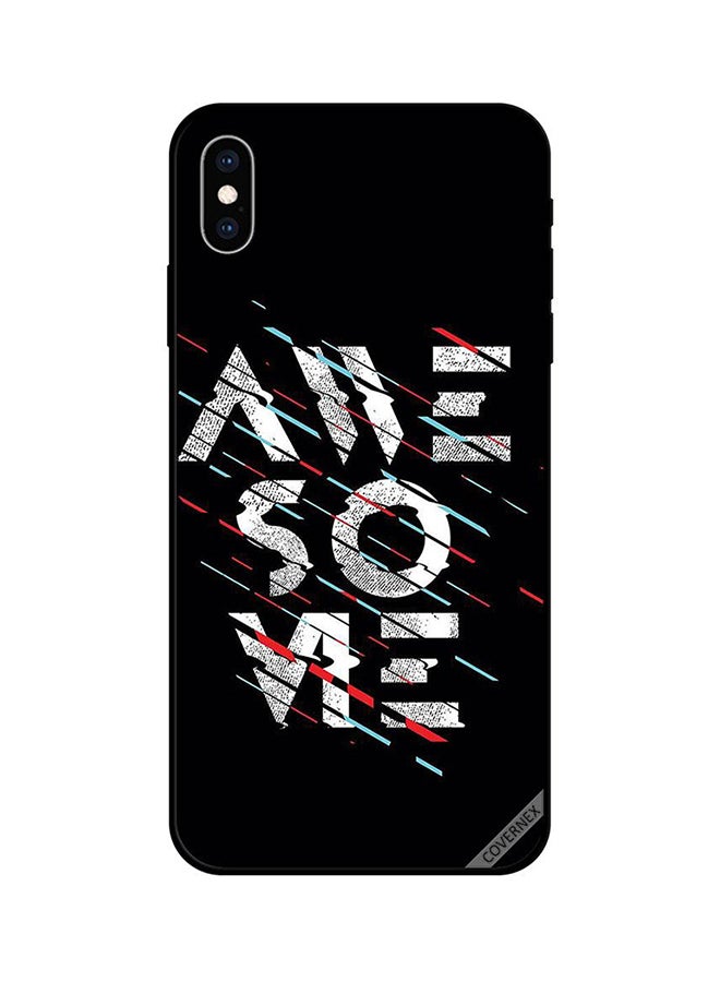 Covernex Apple iPhone X Protective Case Cover Printed Featuring Awesome DESIGN_1239 - Image 1