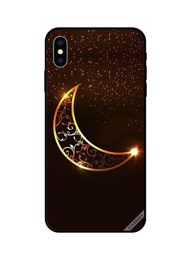 كوفرنيكس غطاء حماية واق لهاتف آيفون X أسود/ أصفر/ أبيض - Image 1