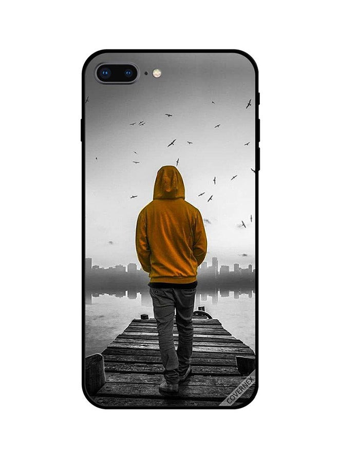 Covernex Protective Case Cover For Apple iPhone 8 Plus Grey/Yellow/Black