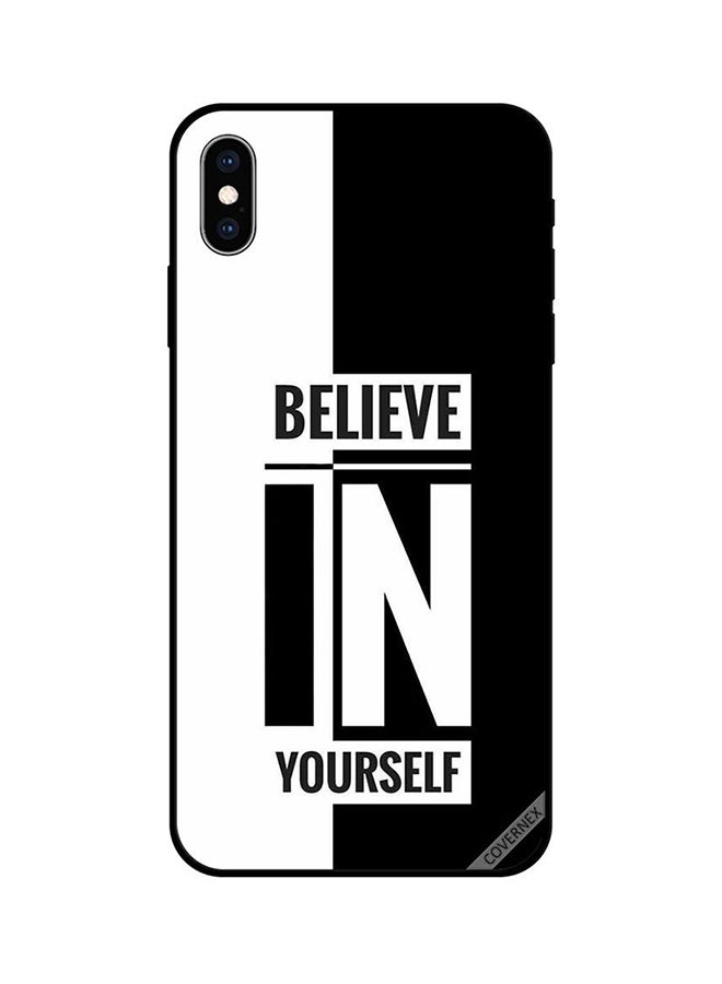 كوفرنيكس غطاء حماية واقي لهاتف أبل آيفون X أبيض/ أسود