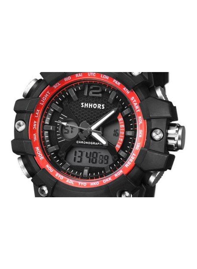 شورز ساعة يد كوارتز رقمية وبعقارب طراز NNSB03702303 men - Image 2