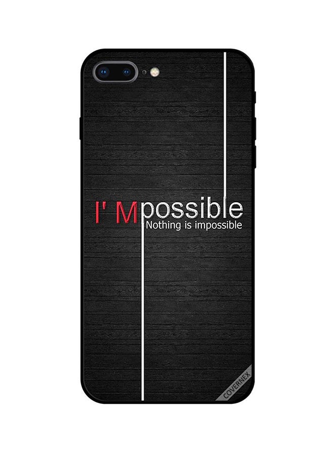 Covernex Protective Case Cover For Apple iPhone 8 Plus Black/White/Red