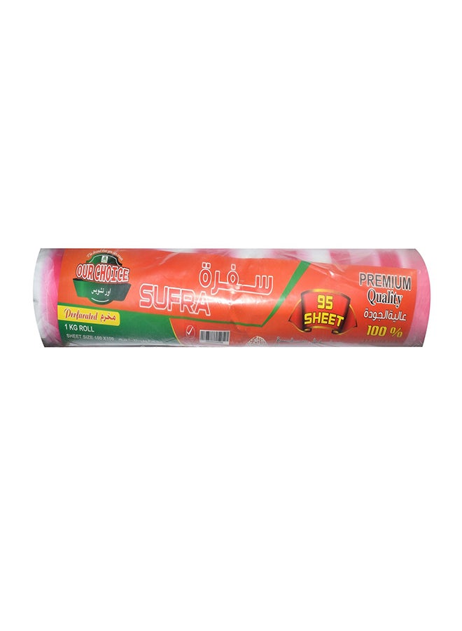 OUR CHOICE - Sufra Table Cover Multicolour 100X100centimeter - Image 1