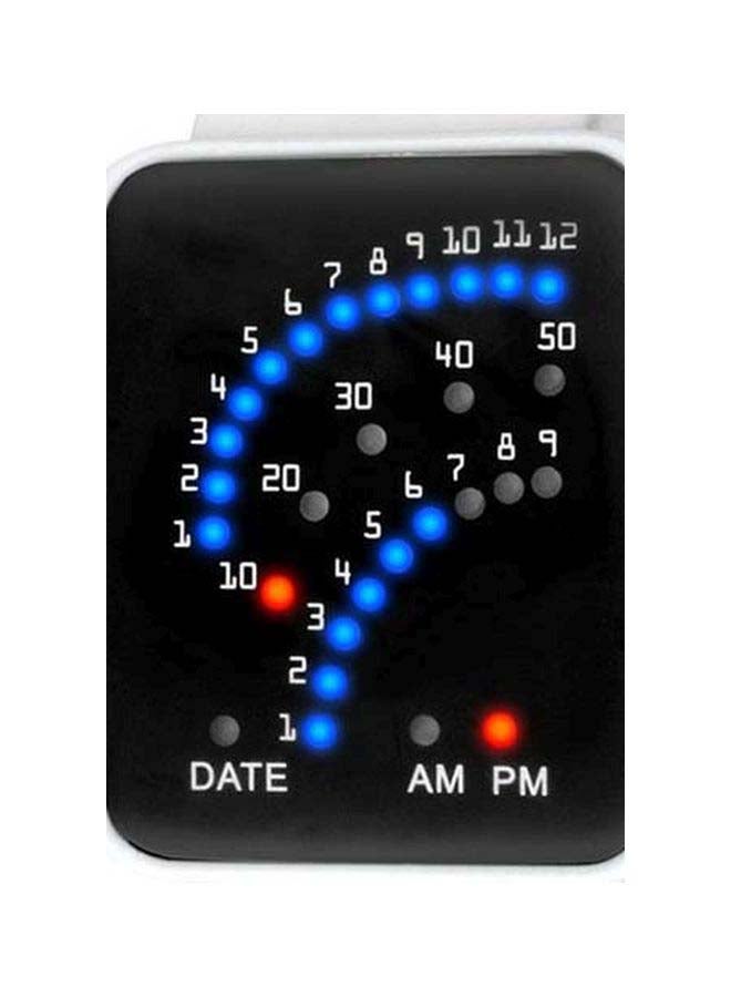men Digital Electronic Watch With Beaded Bracelet NNSB03702522  - Image 2