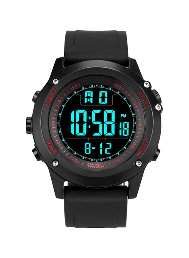 Generic - men Silicon Strap Digital Wrist Watch - Image 1