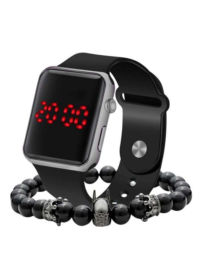 men Digital Electronic Watch With Bracelet NNSB03702768 - Image 1