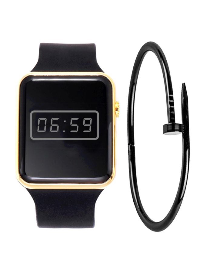 Generic - men Table Digital Watch With Bracelet NNSB03702884 - Image 1