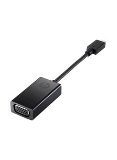 HP USB-C To VGA Adapter Cable Black 
