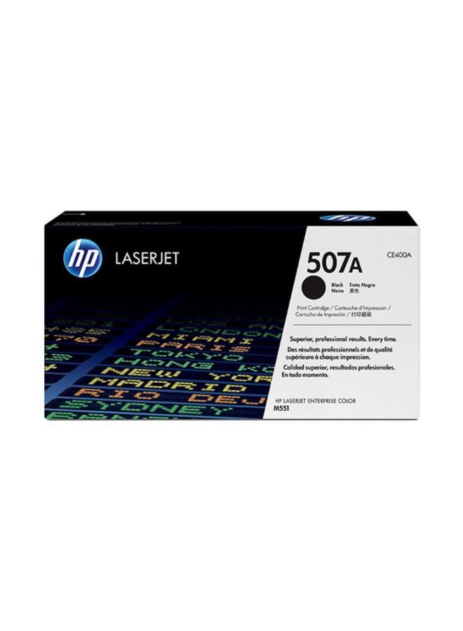 HP 507A  LaserJet Toner Cartridge Black  - Image 1