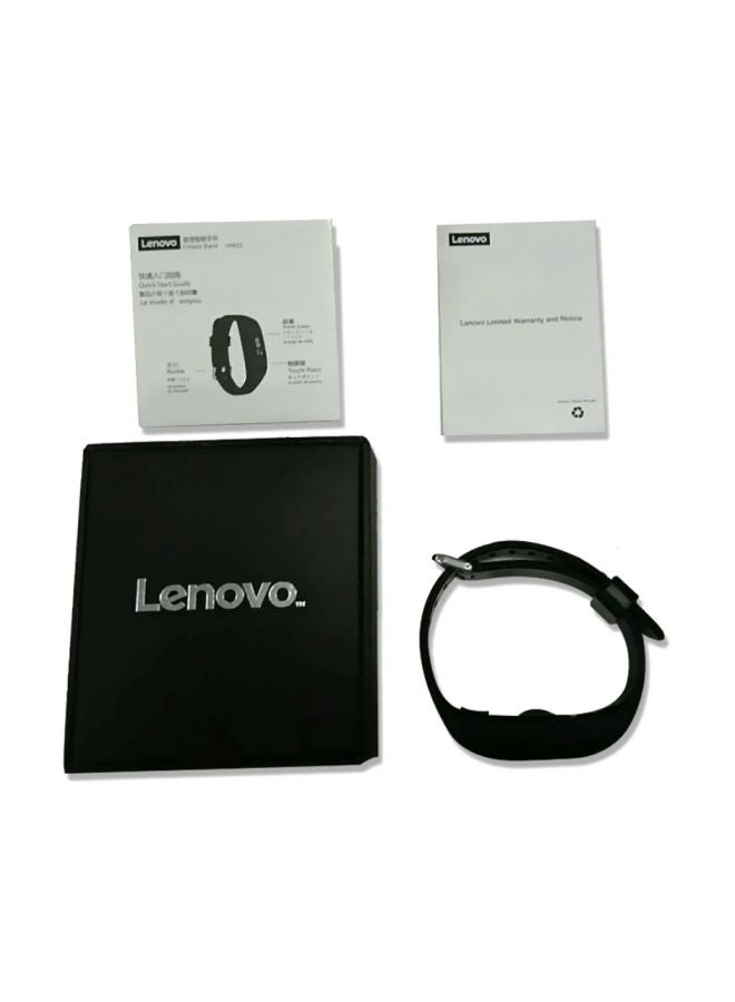 Lenovo - HW01 Fitness Tracker Black - Image 1