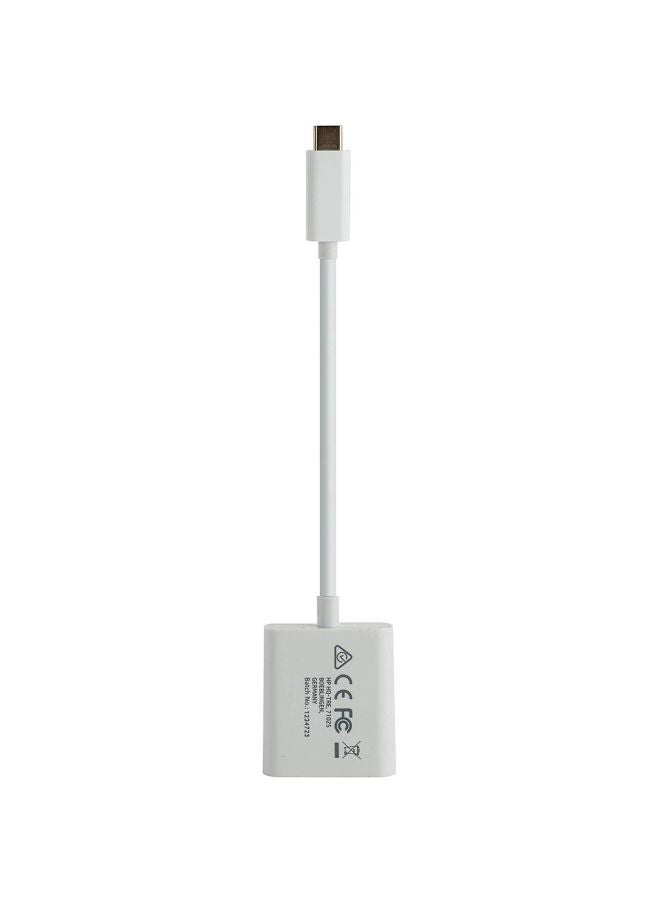 إتش بي - محول USB من النوع C إلى HDMI أبيض - Image 1