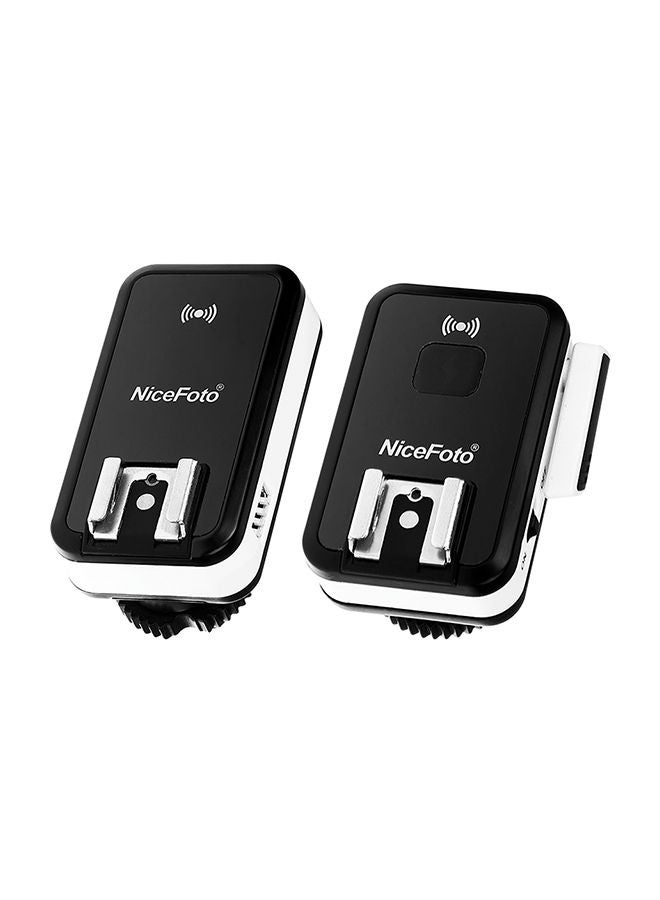 NiceFoto 2-Piece Wireless Flash Trigger Black  - Image 1