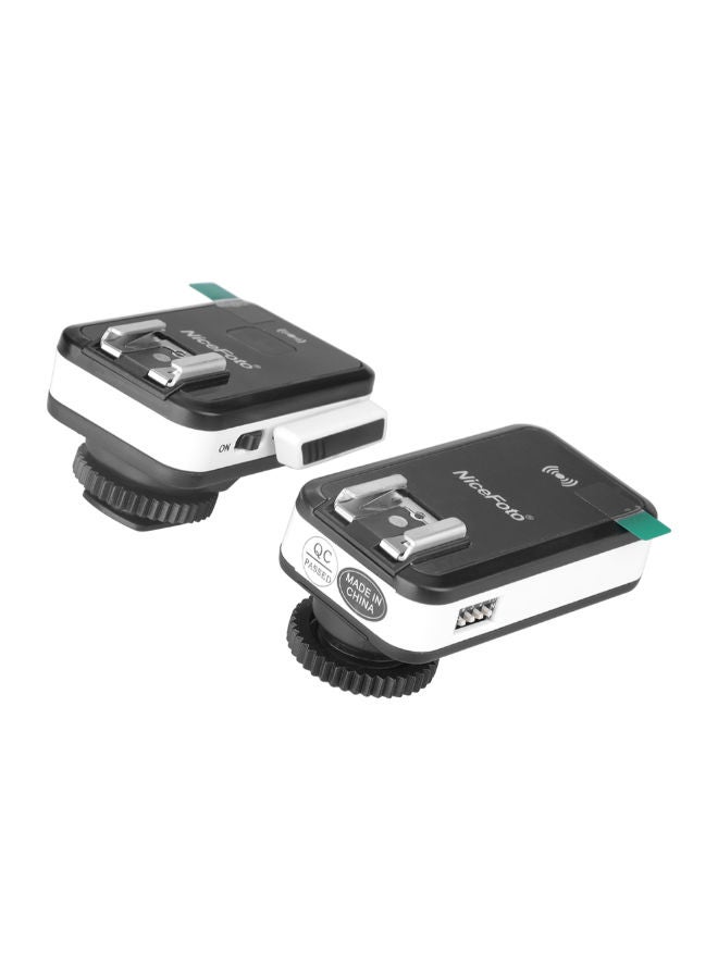 NiceFoto 2-Piece Wireless Flash Trigger Black  - Image 2