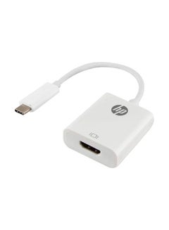HP USB-C to HDMI Adapter White  - Image 1
