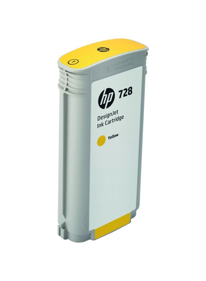 HP 728 DesignJet Ink Cartridge Yellow - Image 1