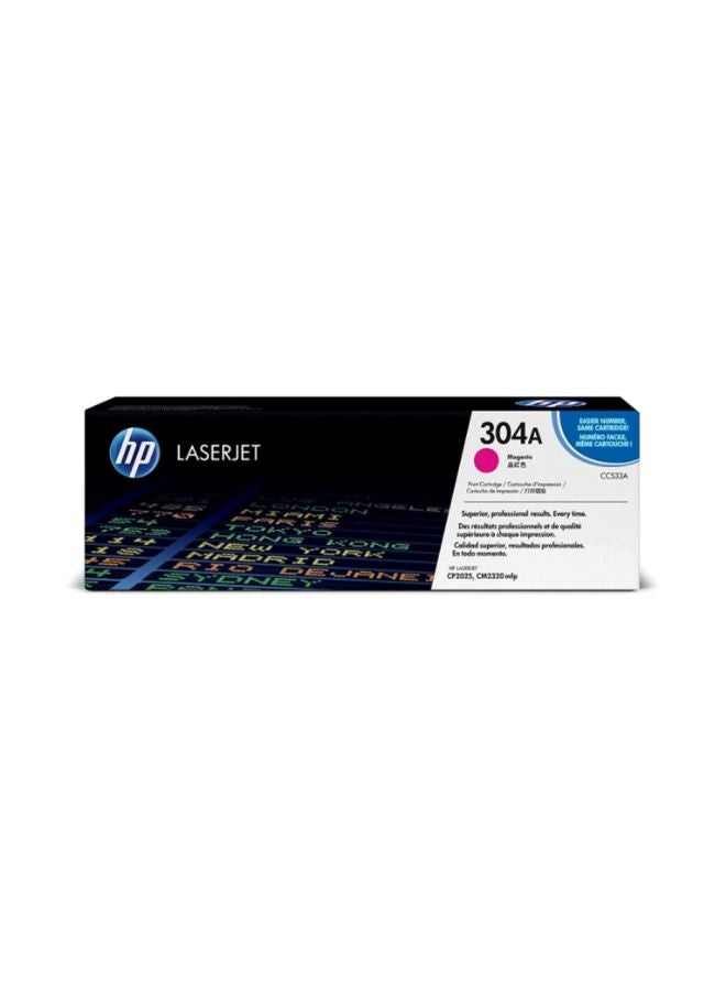 HP خرطوشة تونر أصلية 304A متوافق مع الطابعات الليزر أرجواني - Image 2