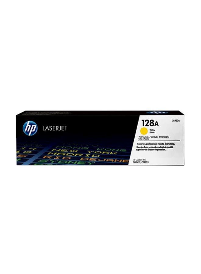 HP 128A  Laserjet Toner Cartridge Yellow - Image 1