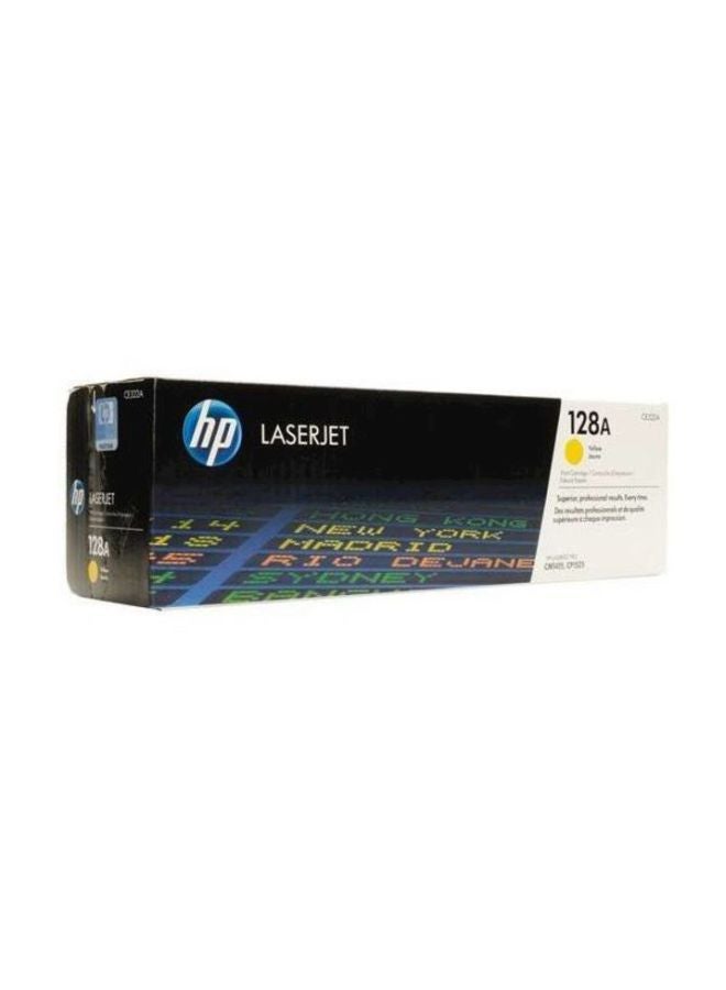HP 128A  Laserjet Toner Cartridge Yellow - Image 2