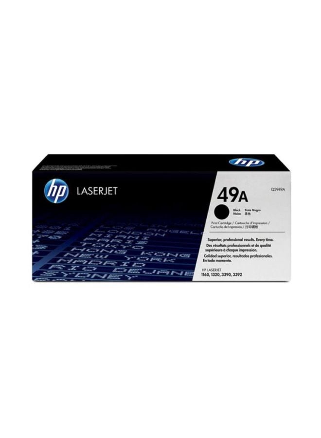HP خرطوشة حبر 49A أصلي لطابعات ليزر جيت أسود - Image 2