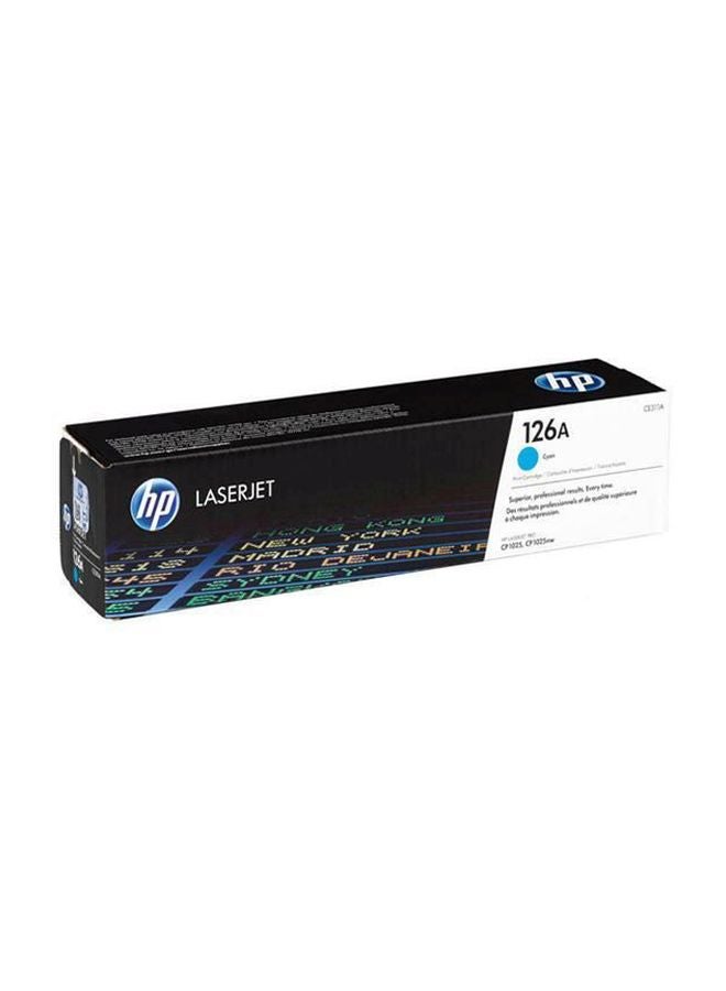 HP 126A Original LaserJet Toner Cartridge Cyan - Image 3
