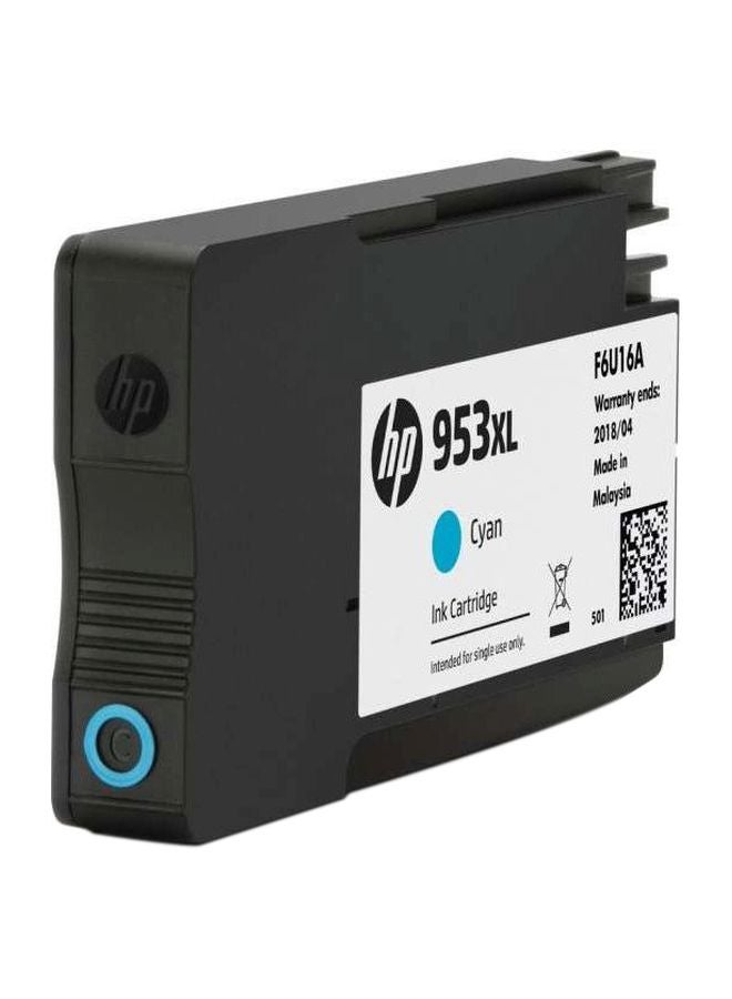 HP 953 XL Ink Cartridge Cyan  - Image 1