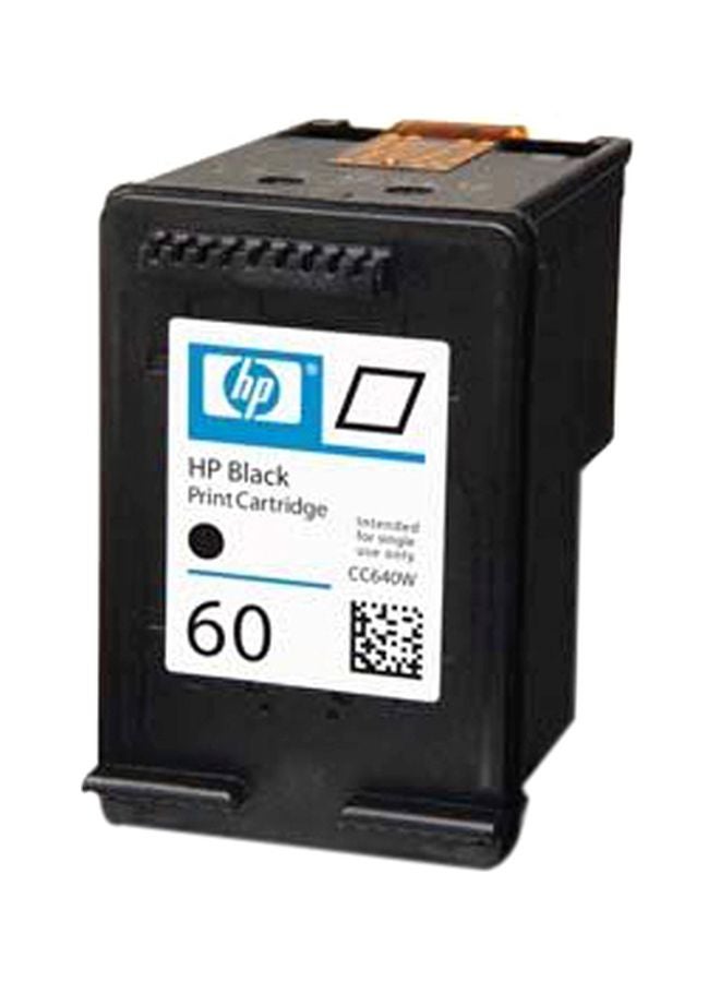 HP 60 Original Ink Cartridge Black  - Image 1