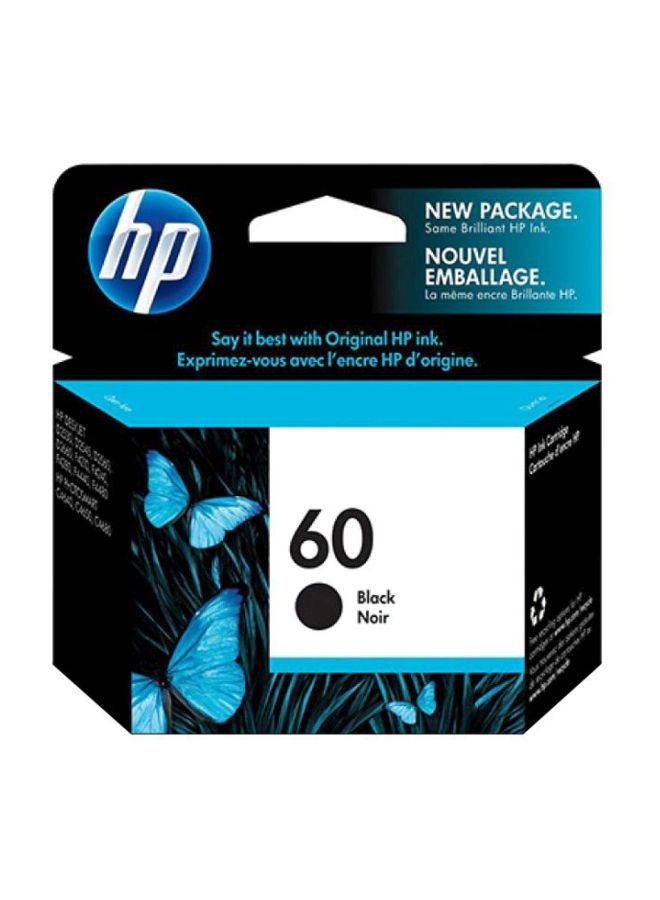HP 60 Original Ink Cartridge Black  - Image 2