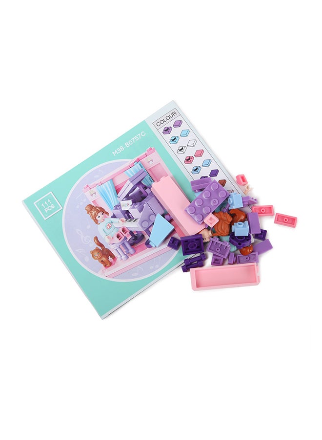 Sluban M38-B0757C 111-Piece Mini Handcraft Practice Room Set 6+ Years - Image 1