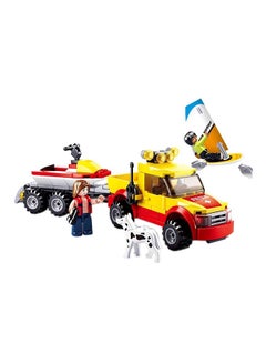 Sluban M38-B0672 172-Piece Beach Rescue Set 6+ Years  - Image 1