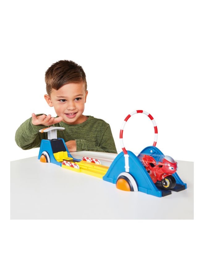 TOMY - 3-Piece Ricky Zoom Speed And Stunt Playset - Image 1