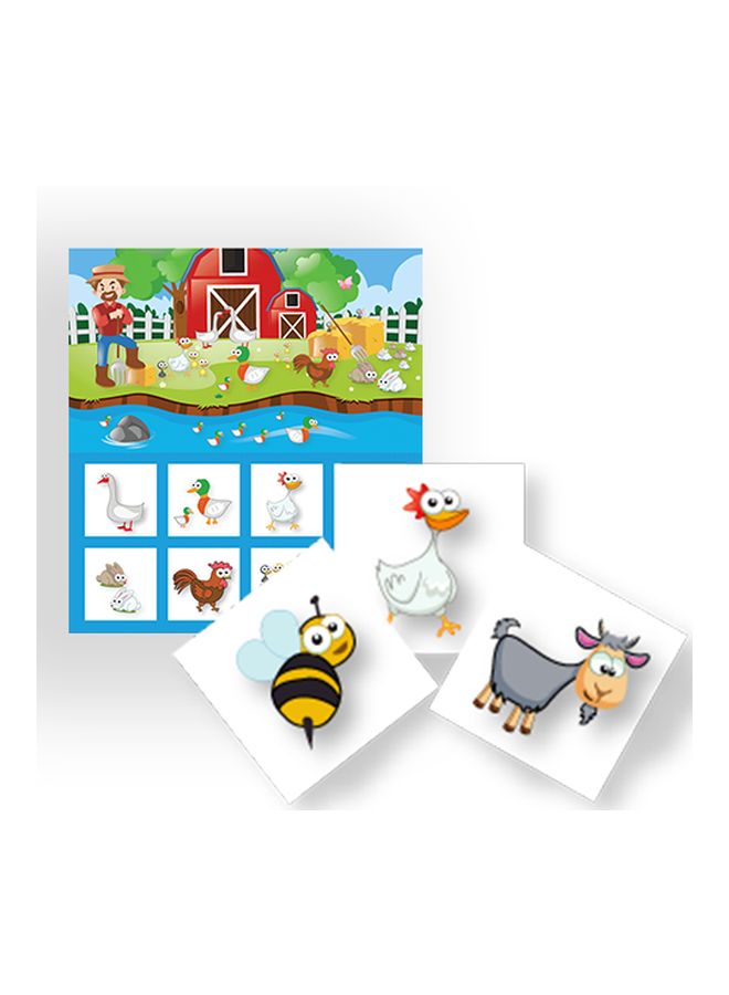 32-Piece Old MacDonald Had A Farm Card Game Set GA-3003
