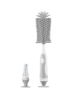 Generic 2 In 1 Silicone Feeeding Bottle Brush 