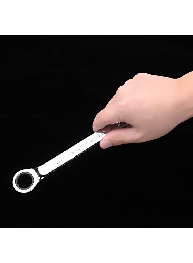 12-Piece Combination Spanner Set Silver - Image 4