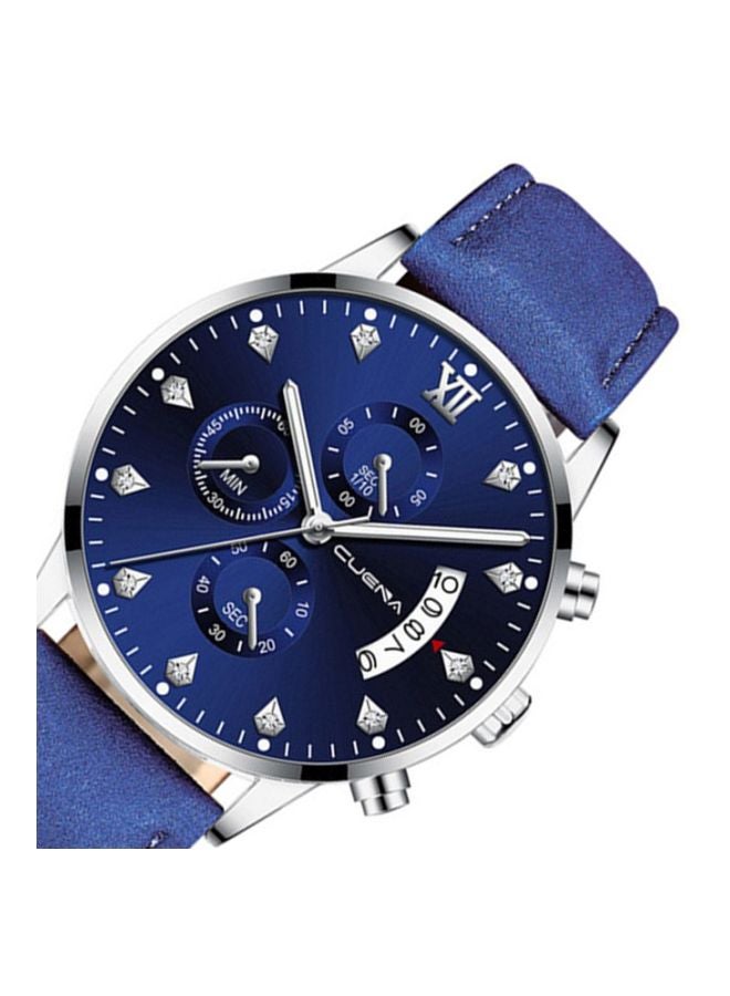 كوينا ساعة يد كرونوغراف بسوار من السيليكون طراز NNSB03701748 men - Image 2