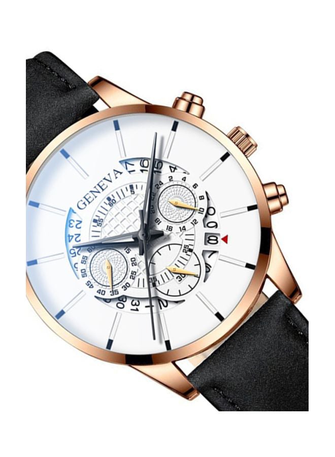 جنيفا ساعة يد كوارتز بعقارب طراز NNSB03701763 men - Image 2