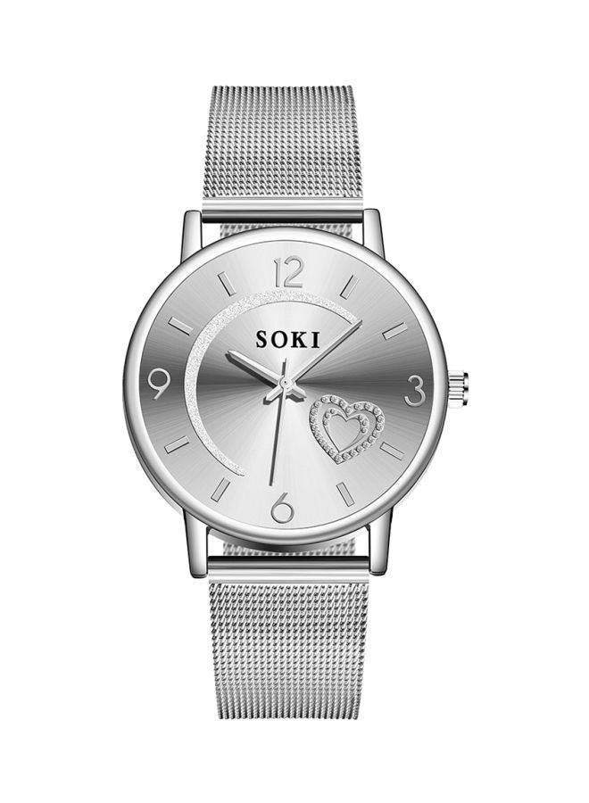 سوكي ساعة يد كوارتز بعقارب طراز NNSB03701785 للرجال - Image 1