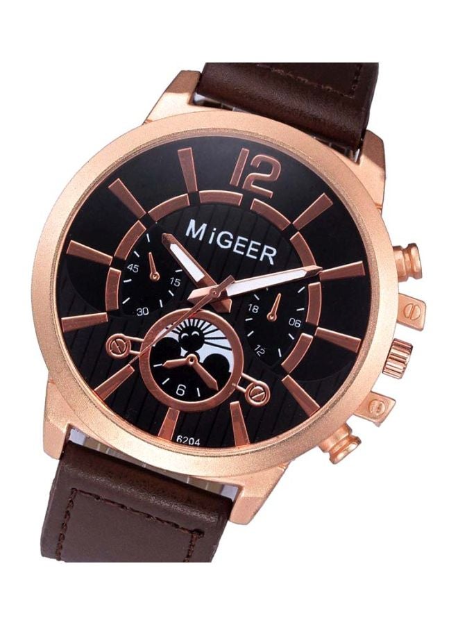 MiGEER - men Analog Quartz Watch 6204 - Image 1