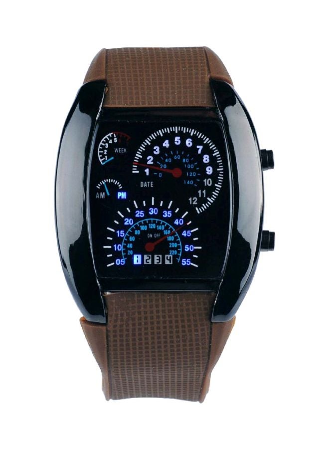 ساعة يد تيبل رقمية بإضاءة LED طراز NNSB03701813 men - Image 1