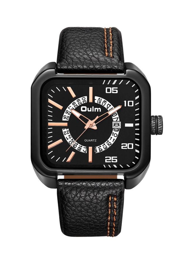 Oulm Men's Analog Quartz Watch NNSB03701921  - Image 1