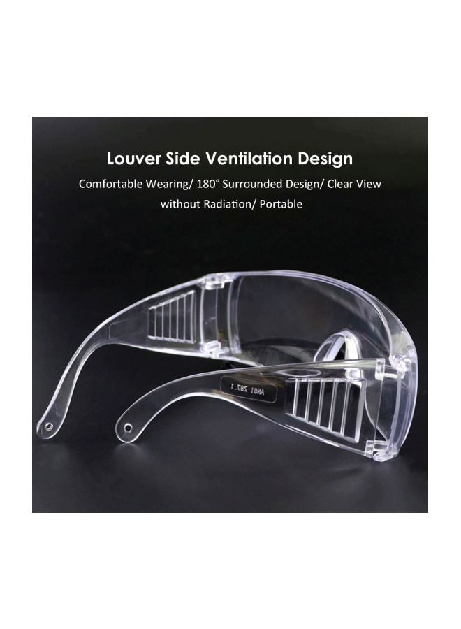 UV Protective Safety Goggles Clear 15x5x5.5cm Clear 15x5x5.5cm - Image 2