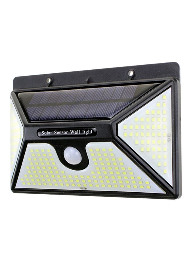 Solar Sensor Wall Light Black 17x5x11cm - Image 1