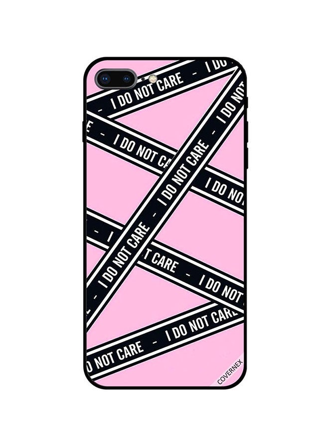 كوفرنيكس غطاء حماية واق لهاتف أبل آيفون 7 بلس وردي / أسود/ أبيض - Image 1