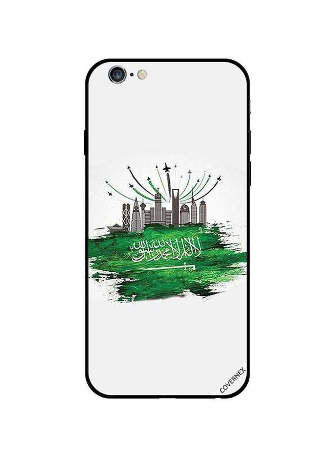 Covernex Apple iPhone 6s Plus Protective Case Cover Printed Featuring Saudi Arabia Drawing DESIGN_0841 - Image 1
